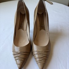 Boutique Nine decolte stiletto con disegno punta placcata colore marrone