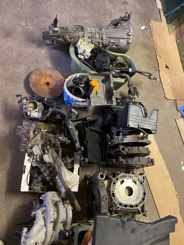 mazda rx-8 engine parts, housings, rotors, shafts, intake manifolds, injectors - Bild 4 von 4