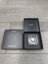 Samsung Galaxy Ring Titanium Black SM-Q501 Smart Ring Bluetooth Size 8