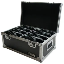 Harmony HC8SLIMPAR64 Lighting 8 Space Slimpar Can Light Flight Custom Case New