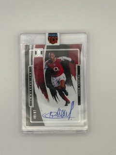 2021/22 Panini Impeccable Immortal Ink. Thierry Henry Auto /87