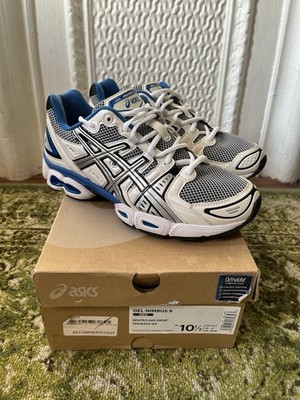 ASICS Gel Nimbus 9 White Lake Drive Size Men s US 10.5 Royal Blue