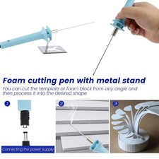 Polystyrene Styrofoam Knife Electric Foam Cutter Hot Wire Foam cutting Pen tools