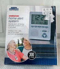 North American Health Wellness Caregiver Home Alert System 300’ Range Alarm/B29