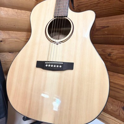 Cort GA Medxs Acoustic-Electric Guitar NAT Solid Spruce Mahogany 20F