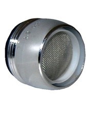 Aerator, Chrome-Plated Brass, 13/16 x 27-In. Male Thread 09-1151 Larsen Supply