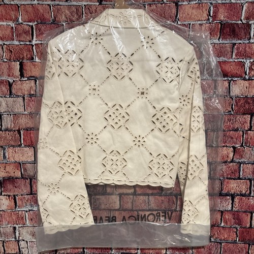 Veronica Beard Adelaide Eyelet Jacket - Picture 3 of 4