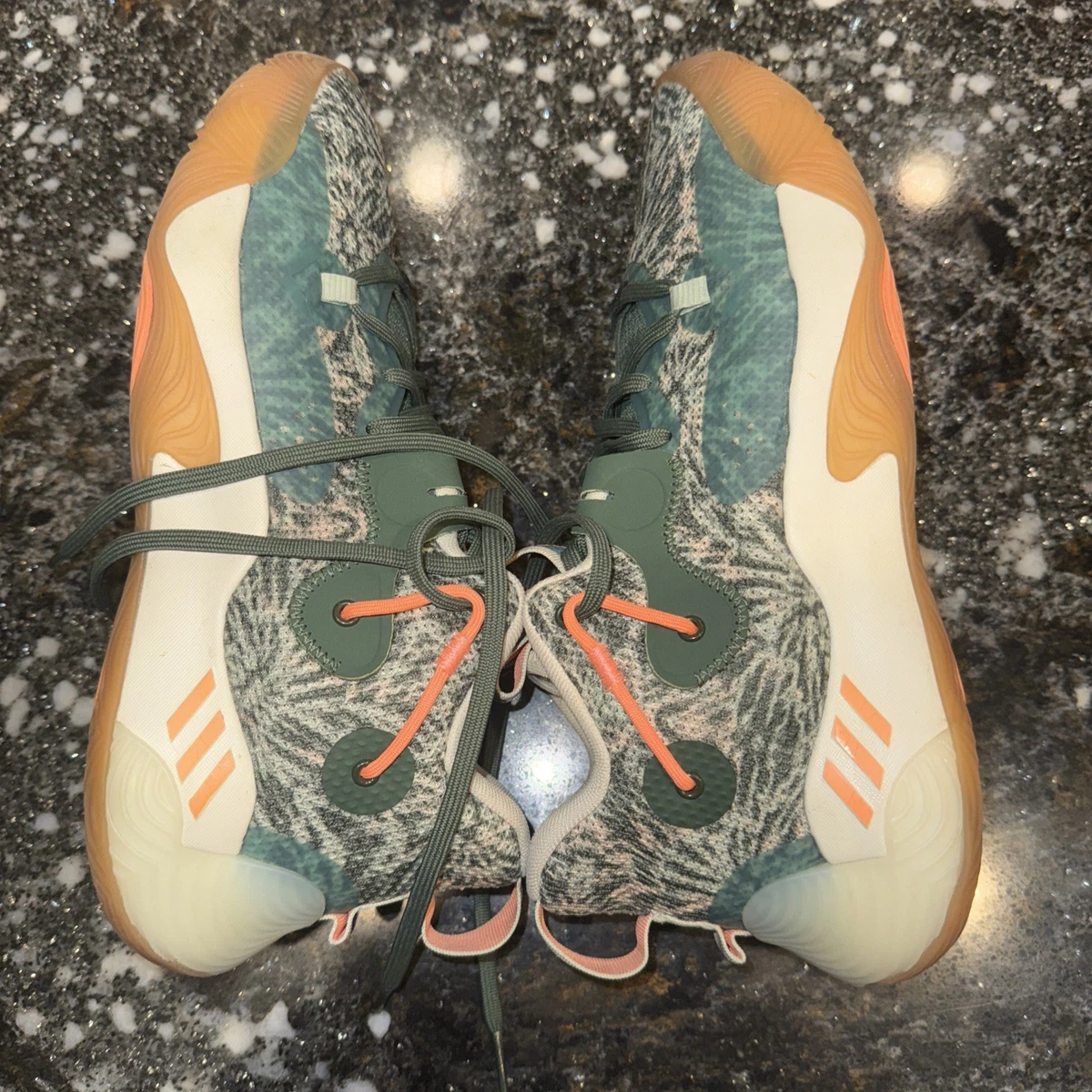Size 9 - Adidas Harden Stepback 3 Tie-Dye - Green Oxide for  display picture 1