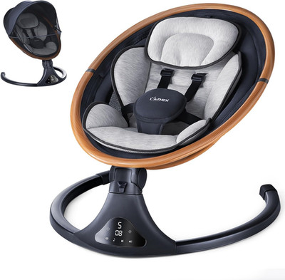 Baby Swing to Toddler Electric Infant Swing Portable for Newborn Boy Girl, 5 Swa
