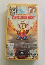An American Tail Fievel Goes West VHS SEALED MCA Steven Spielberg VTG