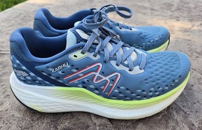 Karhu Mestari Run Fulcrum F105000 Aegean Mens Ultra Cushion Running Shoes Size 9