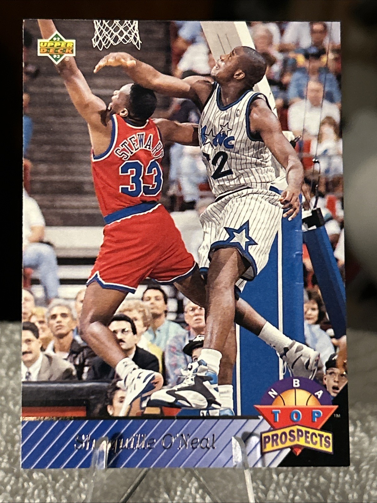 1992-93 Upper Deck - Top Prospects Shaquille O'Neal #474 (RC)