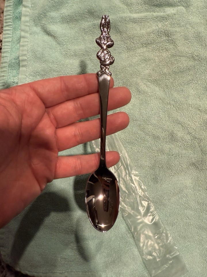 Vintage NOS Nestle Quik Bunny Rabbit Spoon 18/8 Stainless by Imperial ...