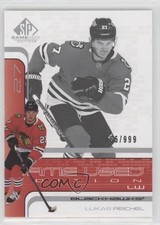 2022 Upper Deck SP Game Used 2001-02 Retro Rookies 65/999 Lukas Reichel #R-6 z6b