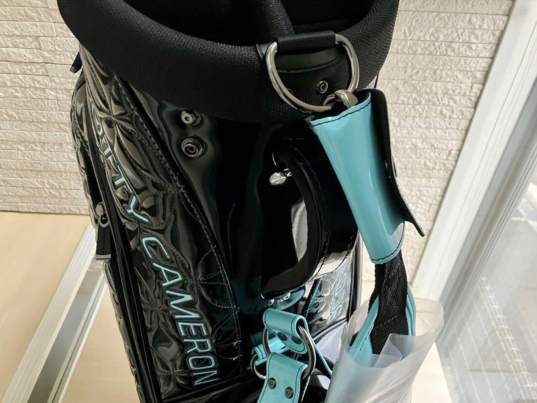 Scotty Cameron Studio Design GEO LUX Golf Caddy Bag Quilted Black