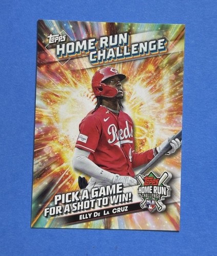 2024 Topps #HRC-10 Home Run Challenge Elly De La Cruz RC - 第 1/2 張圖片