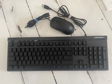 CYBERPOWERPC RGB LED Multimedia USB Wired Gaming Keyboard  Gaming Optical Mouse