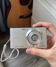 Sony Cyber shot DSC W610 Silver 14.1MP 4x Zoom Retro CCD Compact Digital Camera