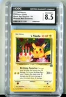 2000 Pokemon Black Star Promo Holo ____'s Birthday Pikachu #24 CGC 8.5 NM-MT+ A