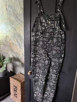 Lucy & Yak L.E. Wanda Dommy Sullivan @skumclub Original Cotton Dungarees UK 10R