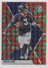2020 Panini Mosaic Reactive Green Mosaic Prizm Drew Lock #66 02sc