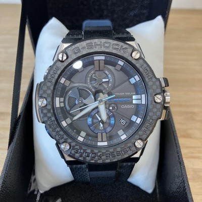 新品未使用　G-SHOCK GST−B100 Tough Solar Casio GST-B100 G-SHOCK G-STEEL Black & Orange Tough Solar