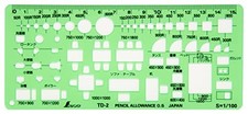 Shinwa Sokutei Template Furniture Ruler 66008 NEW
