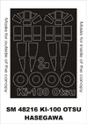 Montex SM48216 Ki-100 Otsu   1/48 mask