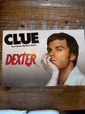 USAopoly Clue Dexter Mystery Board Game w/6 C...