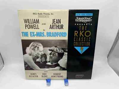 ''The Ex-Mrs. Bradford'' RKO Classic Collection Laserdisc LD - William Powell