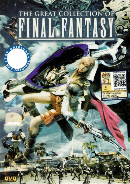 Dvd Anime Final Fantasy The Great Collection Complete Tv Series Movie Ova For Sale Online Ebay