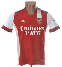 BNWT ARSENAL LONDON 2021/2022 HOME FOOTBALL SHIRT ADIDAS SIZE M BOYS
