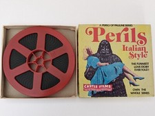 Vintage Movie Reel Perils Italian Style Gorilla Monster Castle Films 8mm 5"