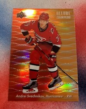 2023-24 Upper Deck Allure Color Flow Red Orange #CF6 Andrei Svechnikov