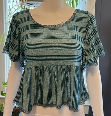 peplum babydoll top