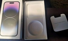 OEM Box for Apple iPhone 14 Pro Space Black 128GB Empty Box Insert