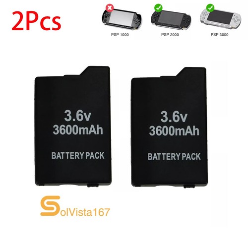 For Sony PSP 2000 3000 2001 3001 Rechargeable Replacement Battery Pack 3600mAh - Picture 26 of 43