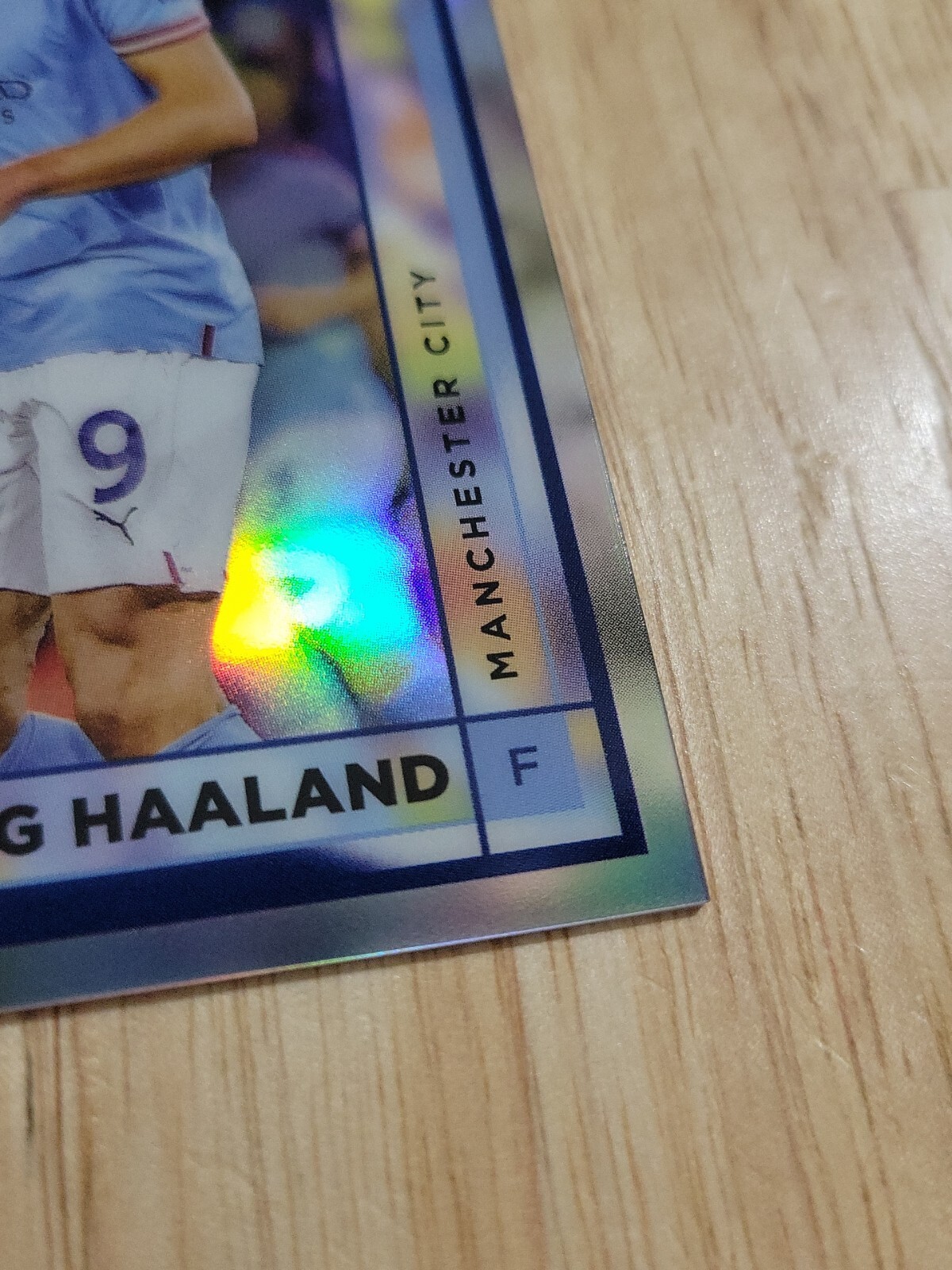 2022-23 Topps Merlin Chrome UEFA ERLING HAALAND Refractor #92 Manchester City SP
