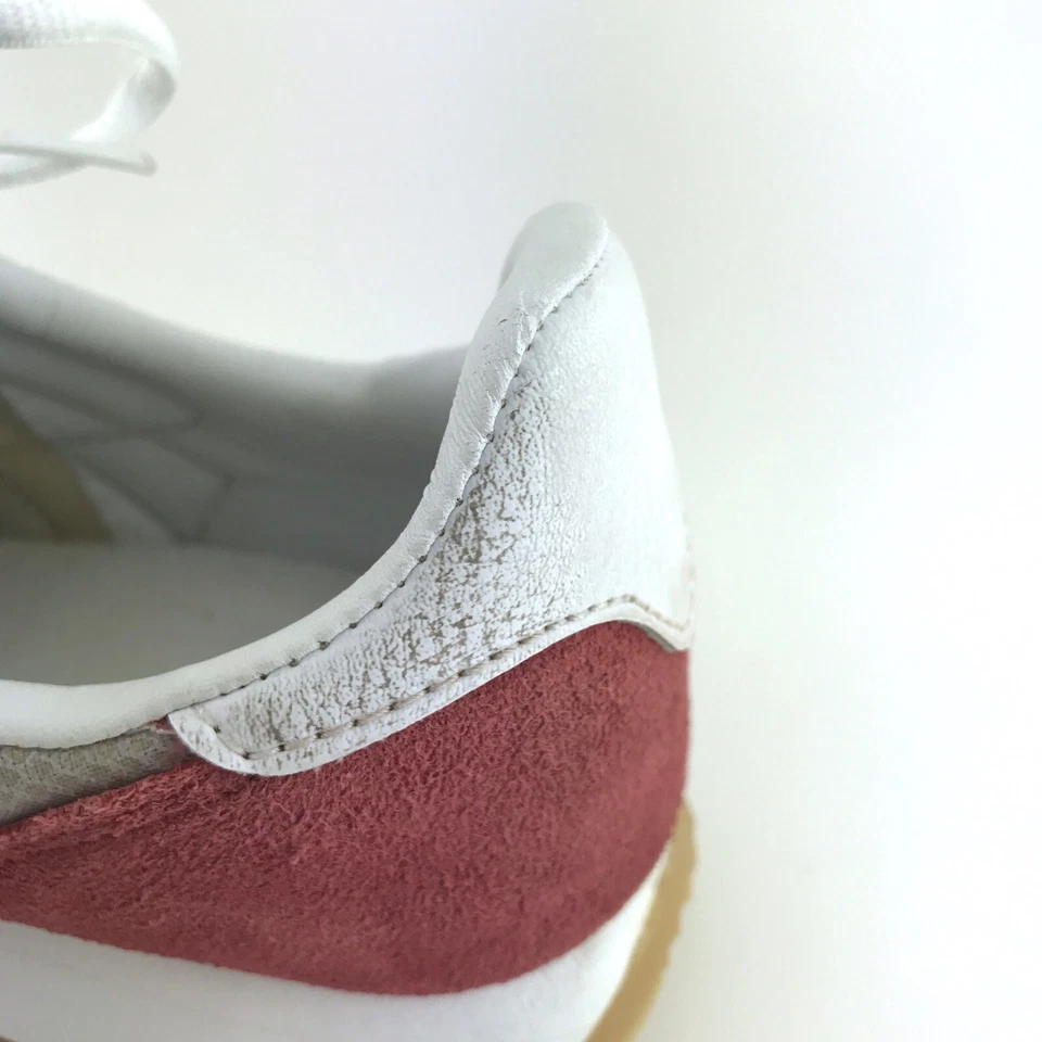 Bass Rave Womens 7 M Leather Suede Sneaker Pink Low Top 62T518A Retro - Image 3 of 4