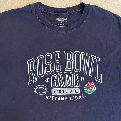 Penn State PSU Nittany Lions 2017 Rose Bowl Navy Blue T-Shirt
