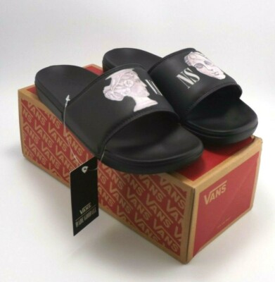 Vans Men's La Costa Slide On  Wade Goodall Slides Sandals Black Multi Sizes New