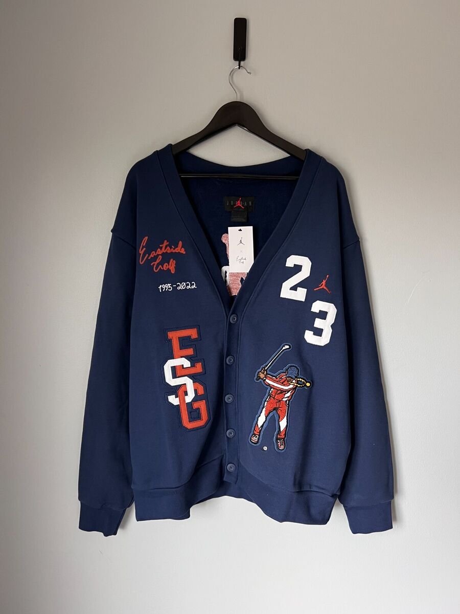 Eastside Golf x Jordan Cardigan - Size Large - Navy - NEW Eastside Golf x Jordan Cardigan - Size Large - Navy - NEW