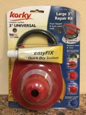Korky 3003 EasyFix 3-inch Universal Flush Valve Repair Kit