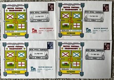 England v Scotland 1979 Dawn First Day Cover Set Of 4