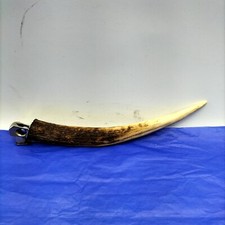 Vintage Sterling Silver DonatusSolingen Large 11"/28 cm Cigarcutter StagAntler