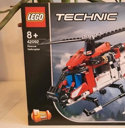 LEGO Technic Rescue Helicopter Set (42092) Building Kit 325 Pcs Retired Set - Image 4 of 4