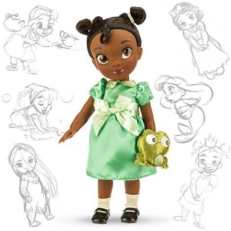 disney animators tiana 16" collection doll new style new in box