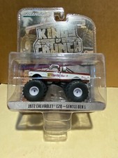 1/64 GREENLIGHT KING OF CRUNCH 1972 CHEVROLET C20 GENTLE BEN 1 MONSTER TRUCK