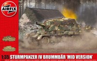 Sturmpanzer Iv Brummbar (Mid Version) Tank 1:3 5 Kunststoff Modell Kit Airfix