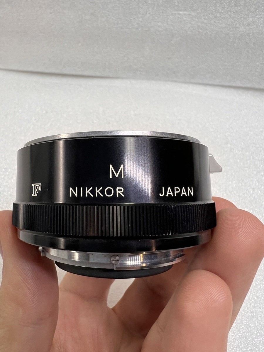 Nikon Nikkor M Adaptor F Mount (Made In Japan) Black